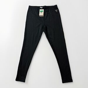 Nike Mamba Logo Men's Sz XL Training Black FitDry Pants Kobe Basketball